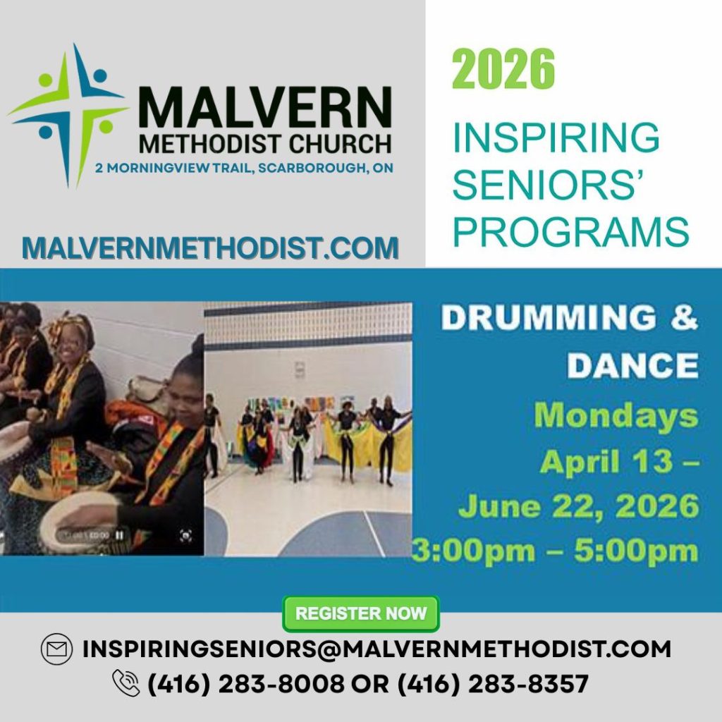 Inspiring Seniors: Drumming & Dancing Class