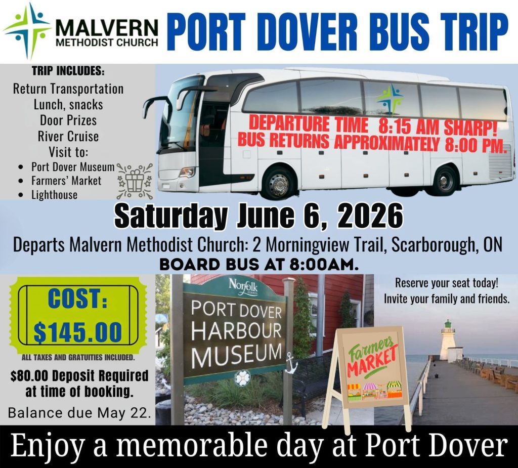 Port Dover Bus Trip